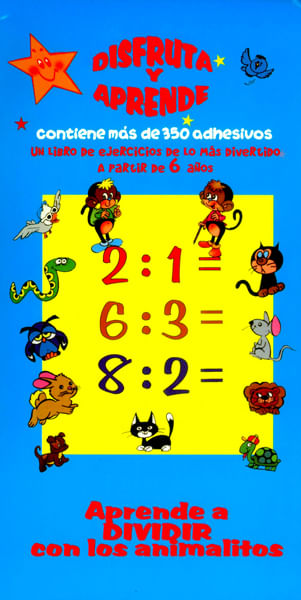 Disfruta y aprende a dividir con los animalitos