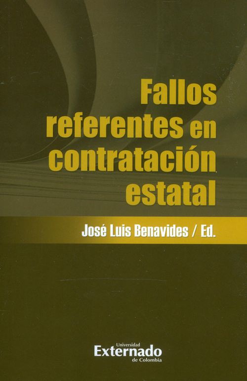 Fallos Referentes en Contratación Estatal