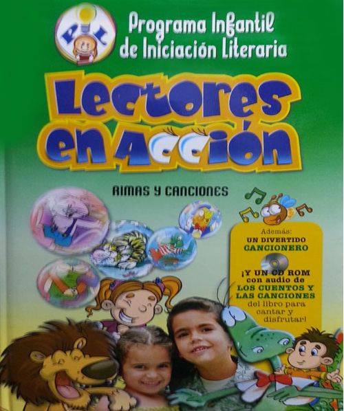 Lectores en acción. Rimas y canciones (Incluye CD)