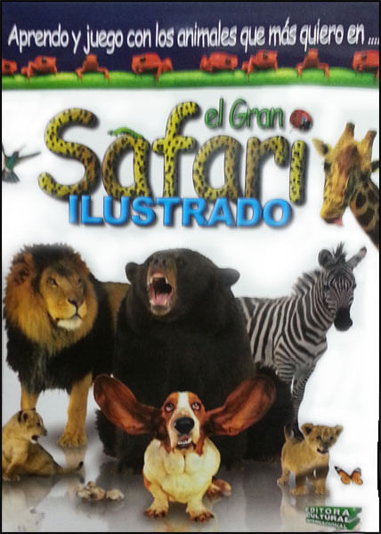 El gran safari ilustrado (Incluye CD)
