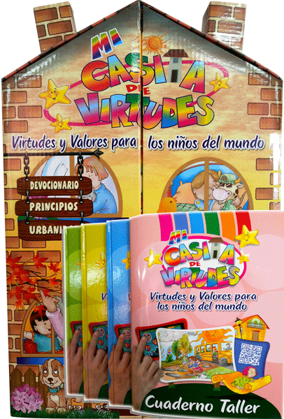 Mi casita de virtudes. Virtudes y valores para los niños del mundo