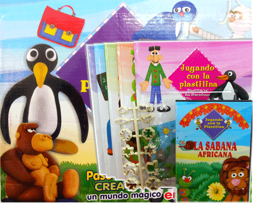 Jugando con la plastilina paso a paso crea y moldea un mundo mágico en plastilina