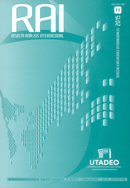 RAI Revista Análisis Internacional No 11