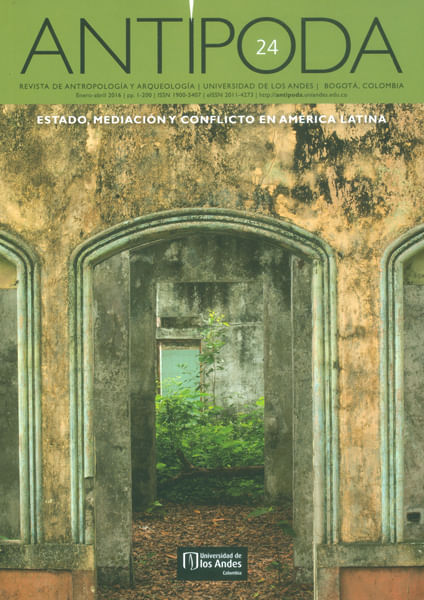 Revista Antipoda No 24 Estado mediación y conflicto en América Latina