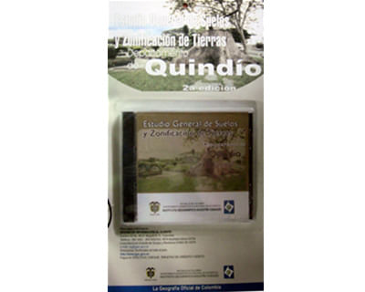Estudio general de suelos y zonificación de tierras del Departamento de Quindío