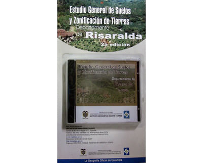Estudio general de suelos y zonificación de tierras del Departamento de Risaralda