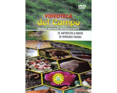 Antipasto a partir de verduras crudas