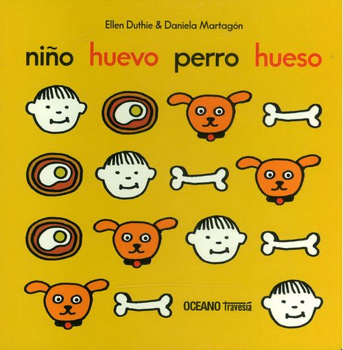 Niño Huevo Perro Hueso