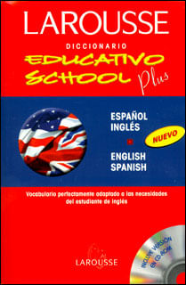Diccionario educativo School Plus EspañolInglés – SpanishEnglish Incluye CD
