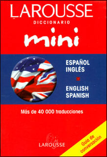 Diccionario mini EspañolInglés  SpanishEnglish