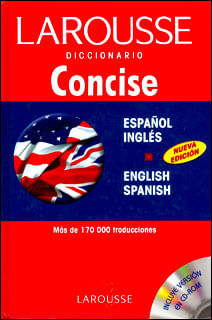 Diccionario Concise InglésEspañol  SpanishEnglish Incluye CD