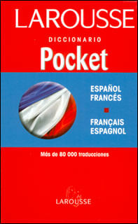 Diccionario Pocket EspañolFrancés  Français Espagnol