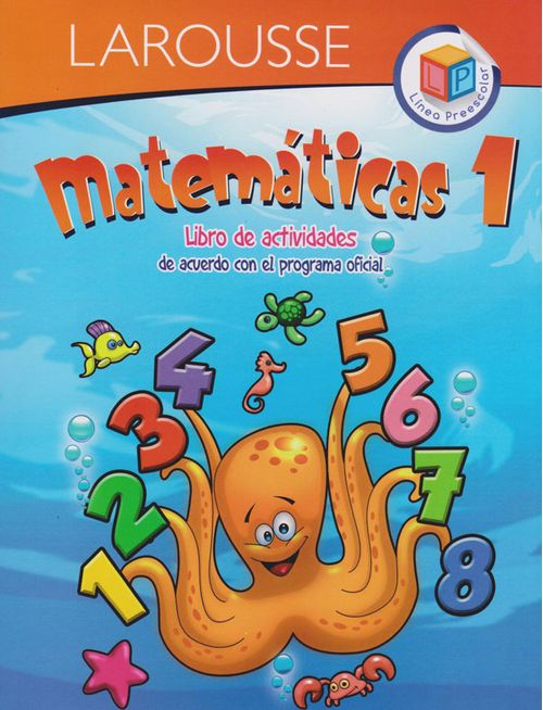 Preescolar Matemáticas 1 libro de Actividades de acuerdo al programa oficial