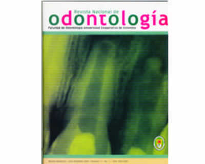 Revista Nacional de Odontología No 1 Vol 1