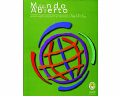 Mundo Abierto Revista Nacional Contaduría Pública y Comercio Internacional Vol 1 No 1