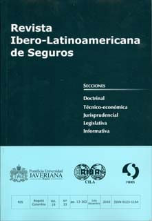 Revista IberoLatinoamericana de Seguros No 33 Vol 19