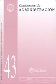 Cuadernos de administración No 43 Vol 24