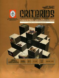Revista Criterios Vol 5 No 1 Cuadernos de Ciencias Jurídicas y Política Internacional