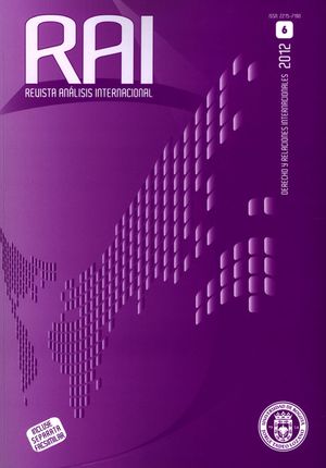 RAI- Revista Análisis Internacional. No. 6