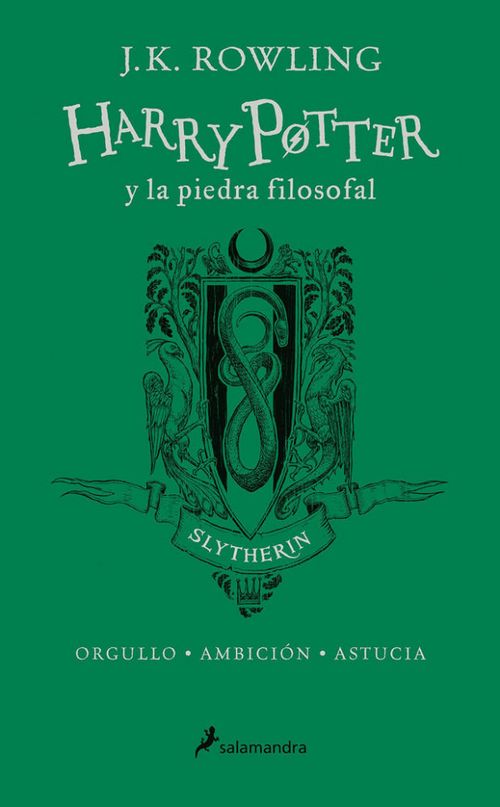 Harry Potter Y La Piedra Filosofal (Edición Slytherin Del 20º Aniversario) (Harry Potter 1)