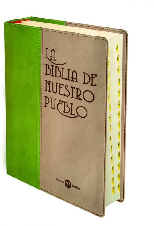 Biblia De Nuestro Pueblo Piel Dos Tonos