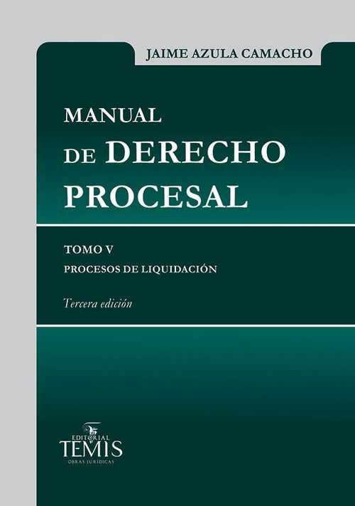 Manual de derecho procesal