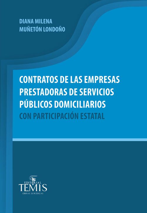 Contratos de las empresas prestadoras de servicios públicos domiciliarios con participación estatal