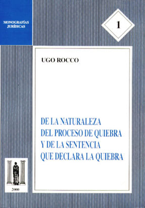De la naturaleza del proceso de quiebra y de la sentencia que declara la quiebra