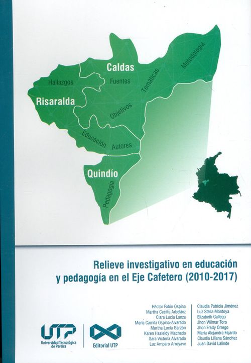 Relieve investigativo en educación y pedagogía en el Eje Cafetero 20102017