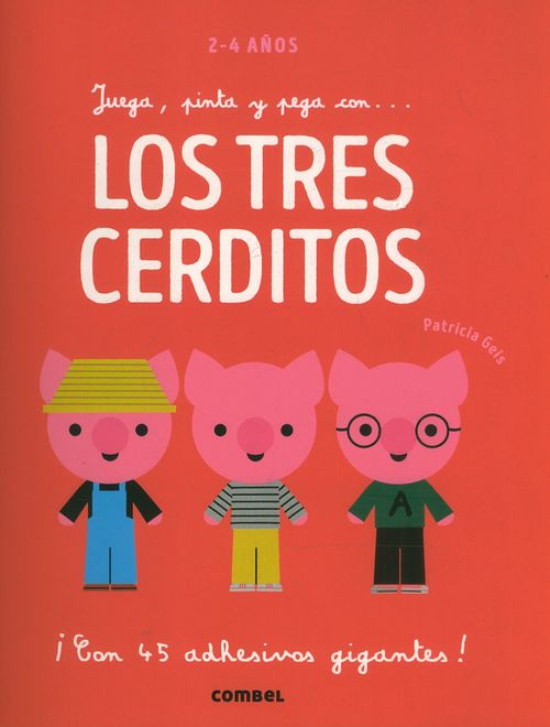 Juega pinta y pega con… Los tres cerditos