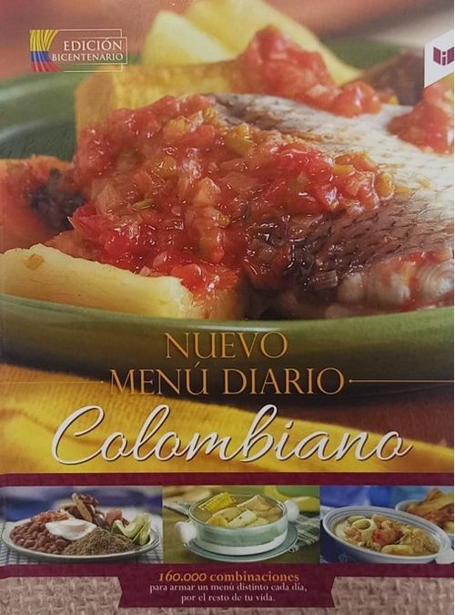 Nuevo menú diario colombiano