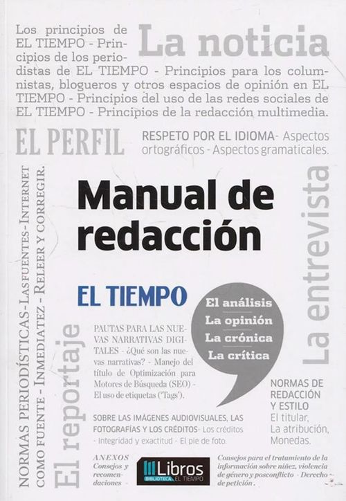 Manual de redacción EL TIEMPO