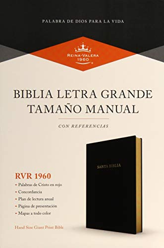 Biblia letra grande tamaño manual
