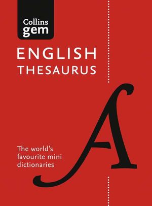 Collins GEM English Thesaurus