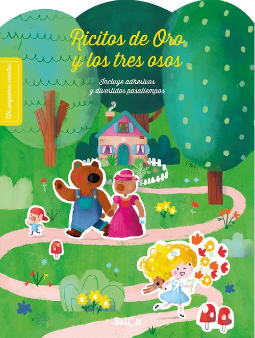 Stickers - Ricitos De Oro Y Los Tres Osos