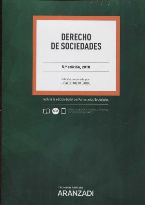 Derecho De Sociedades (Papel + E-Book)