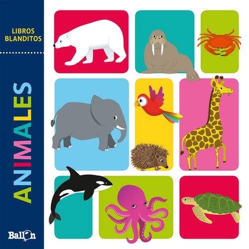 Libros Blanditos - Animales