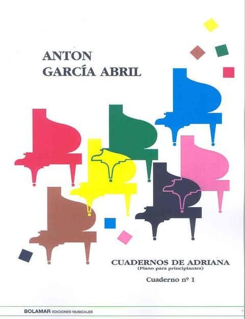 Cuadernos De Adriana 1 Piano Para Principiantes