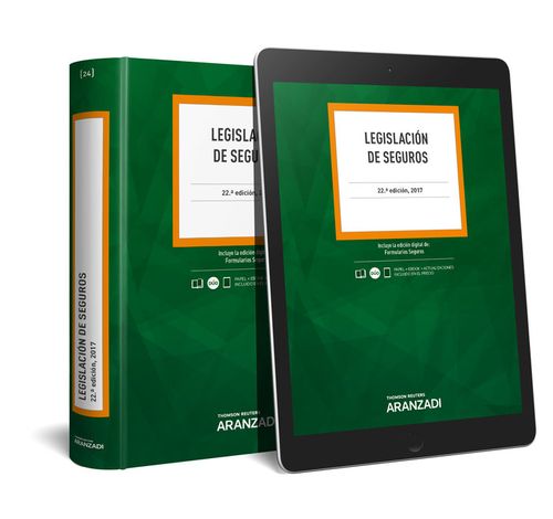 Legislación De Seguros (Papel + E-Book)