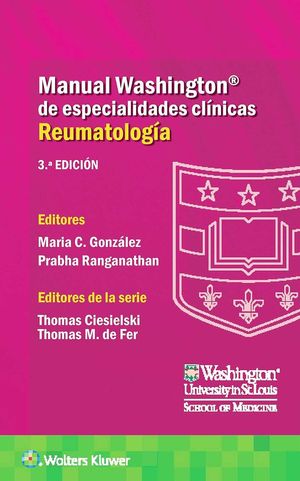 Manual Washington De Especialidades CLIðnicas. Reumatologia