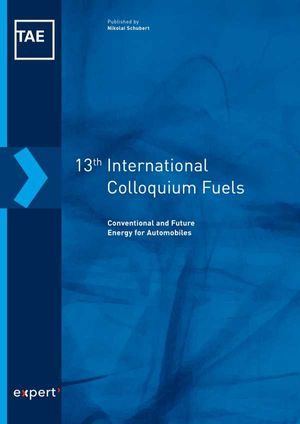 13th International Colloquium Fuels