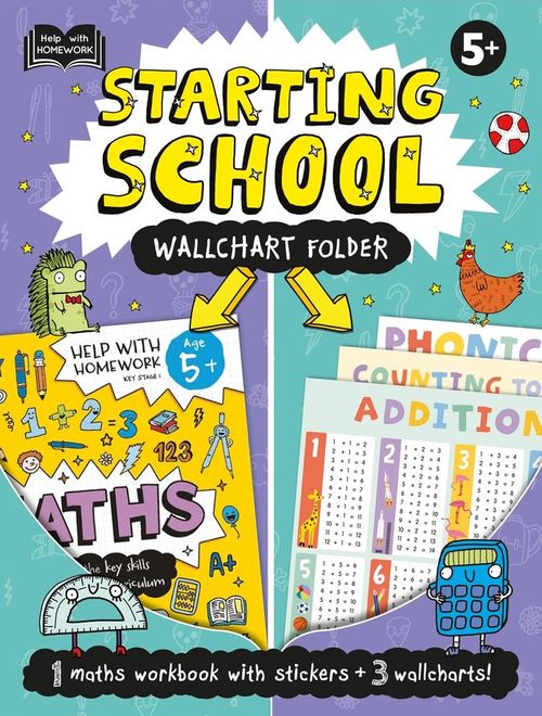 Help With Homework: 5 Starting School Wallchart Folder