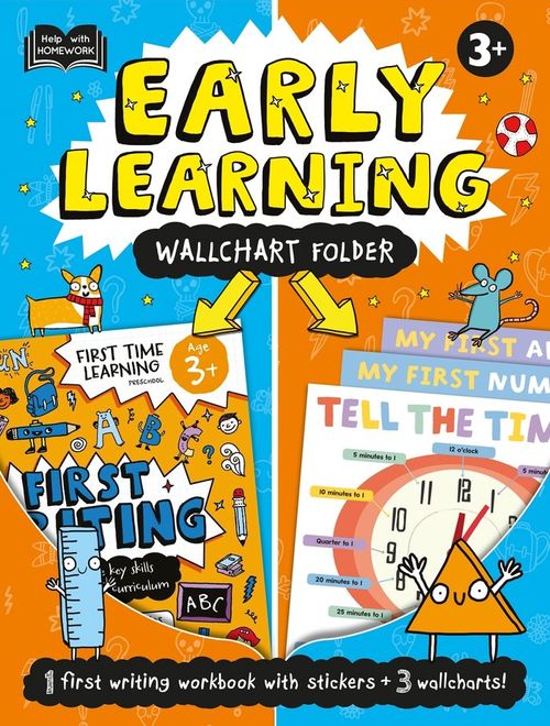 Help With Homework: 3 Early Learning Wallchart Folder