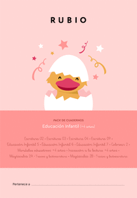 Pack Cuadernos Educacion Infantil +4 Año