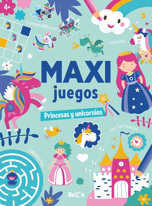 Maxi Juegos Princesas Y Unicornios