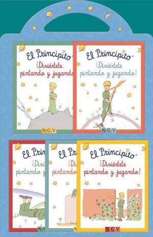 PRINCIPITO, EL. DIVIERTETE PINTANDO Y JUGANDO (INCLUYE 5 LIBROS)
