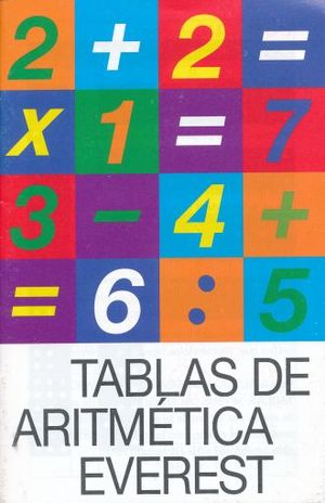 TABLAS DE ARITMETICA EVEREST
