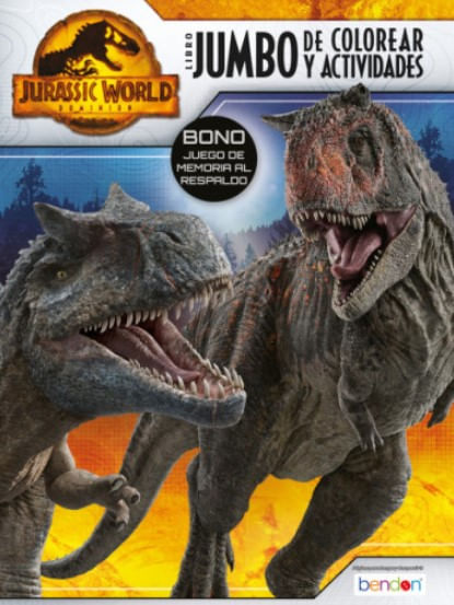 Libro jumbo de colorear y actividades