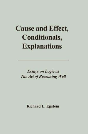 Cause and Effect, Conditionals, Explanations