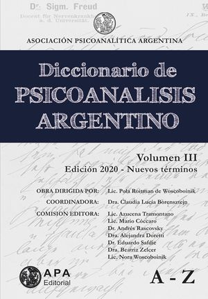Diccionario de psicoanálisis Argentino Vol. 3